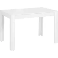 DOMUS Lynn-Eettafel - Wit MDF