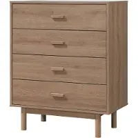 DOMUS Melanie-Commode - 4-laden - Eikenlook