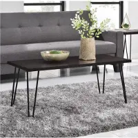 DOMUS Owen-Salontafel - Espresso Houtlook