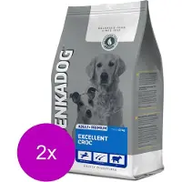 Denkadog Excellent Croc Rund&Vis - Hondenvoer - 2 x 2.5 kg