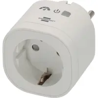 Brennenstuhl Connect wifi-wandcontactdoos met energiemeting WAE 3600 XS01 | wit | IP20 - 1294880