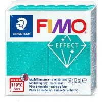 Staedtler 8010-392 Modelbouwmassa Fimo, effect "galaxy", turkizoen