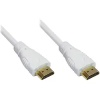 GOOD CONNECTIONS HDMI kabel - versie 1.4 (4K 30Hz) - CCS aders / wit - 7,5 meter