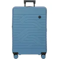 Bric's B|Y Ulisse 4 wielen Trolley 71 cm met uitbreidingsplooi blauw