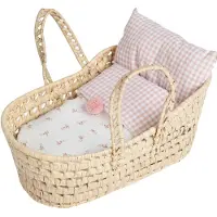 MuÑecas Antonio Juan Kleine Palmmand Met Bloemen En Vichy-babypop