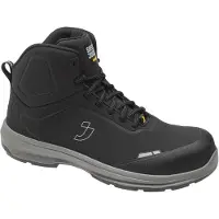 Safetyjogger FLUX S3S MID veiligheidsschoen zwart - metaalvrij - Maat 39