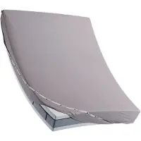 Cloudpillo Matras Hoeslaken - Katoensatijn 140x200 cm - Sage Green - Elastiek Rondom - Antibacterieel Afgewerkt - Blijft Strak Liggen