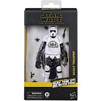 Hasbro STAR WARS - Scout Trooper "May the 4th be.." - Fig. Black Series 15cm