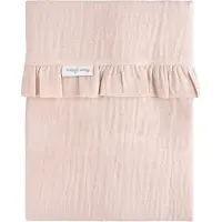 Babys Only Laken Wieg Calm 80x100 Oud Roze Ruffle