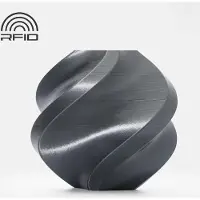Bambu PLA Silk+ - Titan Gray Met Spoel - 1.75mm - 1kg