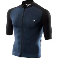 SIXS Clima 2 Korte Mouw Trui Blauw/Zwart || Maat: S