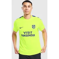 Nike Atletico Madrid Strike Trainingsshirt 2026-2027 Neongroen Donkerblauw