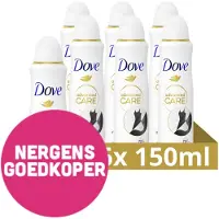 Dove Advanced Care Invisible Dry anti-transpirant deodorant spray - 6 x 150 ml