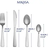MIKASA Harlington Bestekset 24 Stukken