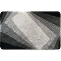 Spirella Badmat – Zachte Antislip Badkamermat met Lange Polyester Pool van 25 mm – Comfortabele Badmatten voor Douche en Bad