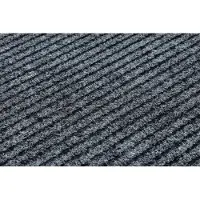 Rugsx Ruitenwisser anti slip 100 cm GIN 2126 liverpool extern, intern, op een rubber - grijskleuring 100x260 cm