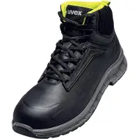 Uvex 2 trend veiligheidsschoen S3S, veterschoen, zwart/geel, maat 52