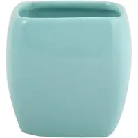 MSV Louise Tandenborstelhouder – Beker voor Badkamer Accessoires – Tumbler Badkamer – Vochtbestendig – 7,5 x 7,5 x 7,7 cm