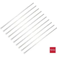 TRU COMPONENTS TC-12656576 Stalen kabelbinder 360 mm 7.9 mm AISI 316 100 stuk(s)