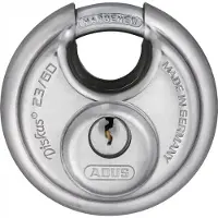 ABUS Hangslot Diskus 23/60 roestvrij staal