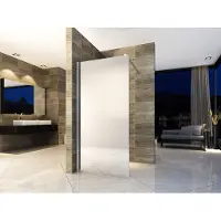Aloni douchewand, doucheafscheiding, spiegelglas, 8 mm, 1200x2000 mm