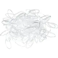 Sibel Claire Elastic Hair Bands 20mm - Transparent Art. P000620 (U) 500 stk.