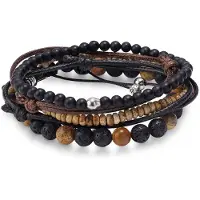 Lucleon Amalfi | Calm Mix set van 5 armbanden