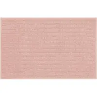 Spirella ADA Badmat – Antislip Badkamer Mat van 100% Katoen – Oeko-Tex Gecertificeerd – Speelse Structuur