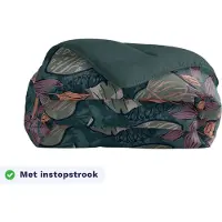 Zelesta Royalbed Flower Power 200x200 - Dekbed zonder overtrek - met Instopstrook - Wasbaar dekbed met Vaste Overtrek - All year zomerdekbed & winterdekbed