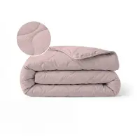 Zelesta Special Mousseline Zomerdekbed - Zachtroze 200x200cm