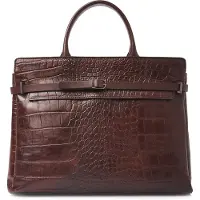 Castelijn & beerens Croco Kaat | Aktetas | bruin