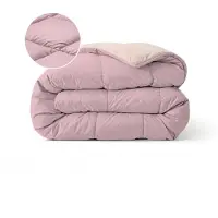 Zelesta Pure Duo Katoen Dekbed - Zachtlila & Zachtroze 200x200cm