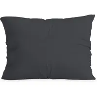 Zelesta Comfort Duo Kussensloop - Zachtzwart 80x80cm