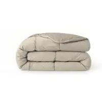 Zelesta Comfort Duo Zomerdekbed - Taupe & Champagne 160x220cm