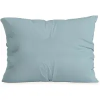 Zelesta Pure Duo Katoen Kussensloop set van 2 - Grijsblauw 60x70cm