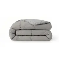 Zelesta Comfort Duo Zomerdekbed - Grijs & Zachtgrijs 240x200cm