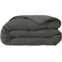 Zelesta Comfort Uni Zomerdekbed - Antraciet 200x200cm