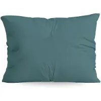 Zelesta Comfort Uni kussenslopen set van 2 - Zeegroen 80x80cm