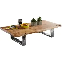 Wohnling Salontafel ASURA, 115 x 25 x 58 cm, massief acaciahout
