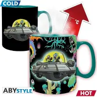 Rick And Morty Mok - Space Ship - Thermo-mok - voor Geen - meerkleurig - Maat Standard