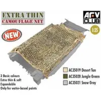AFV Club Modelbouwpakket - AC35020 Extra Thin Camouflage Net - Jungle Green Accessoires set - 1:35 - Modelbouw