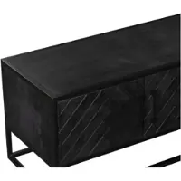 Starfurn Tv meubel New York | 240 cm (Zwart, 240x50x45cm)