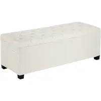 Vevor Opbergpoef 110 x 40 x 40 cm Voetenbank Opbergbox