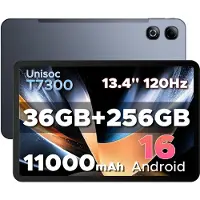 Doogee U13 Pro – Tablet, Android 16, 13,4 inch, 36 (6+30) GB + 256 GB, 120 Hz, 11000 mAh/18 W, Gemini AI, Widevine L1, 8 MP + 13 MP camera