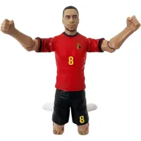 MEGABLEU Actiefiguur Rode Duivels - Youri Tielemans - Voetbalpop met Bewegende Ledematen - Officiële Merchandise