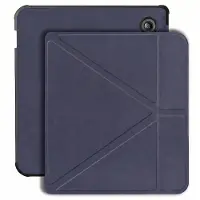 IMoshion Vouwbare Bookcase voor de Kobo Libra Colour - Donkerblauw