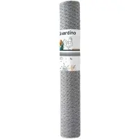 Giardino Zeskant gepl. 25x1.0mm x 100cm x 5m ral 6005 groen