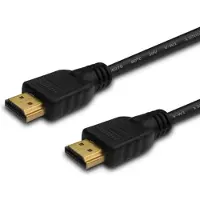 Savio CL-37 HDMI kabel 1 m HDMI Type A (Standaard) Zwart