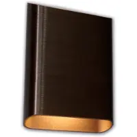 Artdelight Wandlamp Diaz L Brons geborsteld