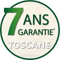 Eda Plastiques Toscane – 39 x 39 x H 65 cm – Bloempot – 62 L – Blauw